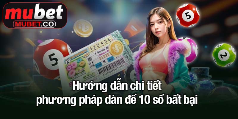 Dàn đề 10 số - Giải pháp tối ưu cho người chơi thông minh 2 Hướng dẫn chi tiết phương pháp dàn đề 10 số bất bại